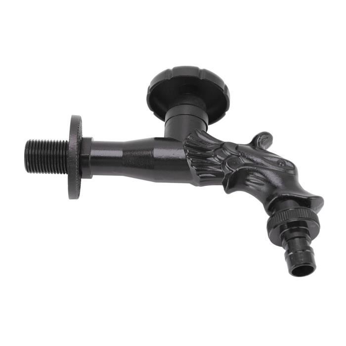 Robinet Extérieur Rétro Colibri - Laiton, Raccords 1/2" Et 3/4", Pour Jardin Ou Terrasse