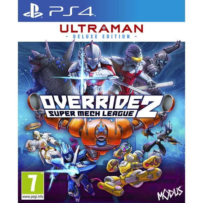 Jeu de combat - Override - Ultraman Deluxe Edition - 1-4 joueurs - Blu-Ray - PS4
