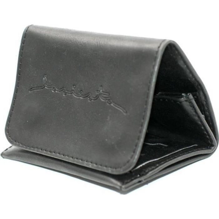 BLAGUE A TABAC IMITATION CUIR NOIR TRE