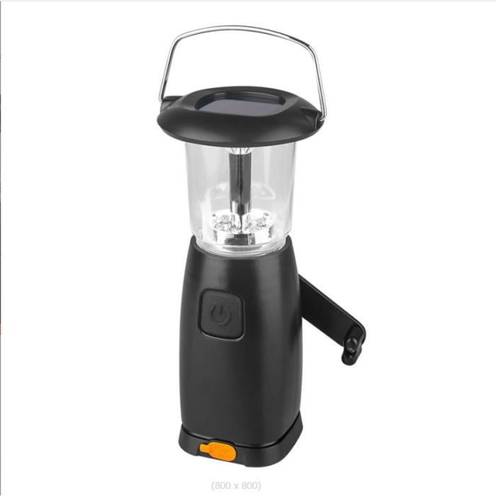 Lampe Camping Rechargeable, Lampe Solaire Camping Portable Avec Usb