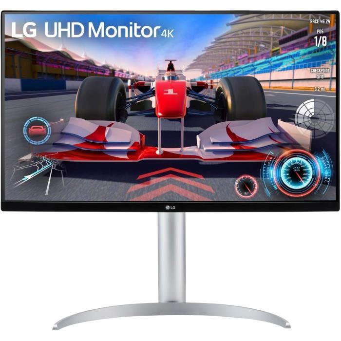 Écran PC 4K LG UltraFine 27UQ750 W 27 pouces Dalle VA 5ms USB C
