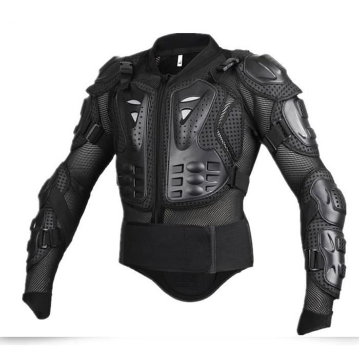 NEUF Pare Pierre NOIR Gilet//Veste MOTO Protection Cross Racing S M L XL XXL