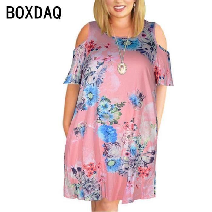 Robe D'été Fluide Pour Fille - Col Carré, Manches Volantes, Coupe Décontractée - Pour Plage, Fête, Quotidien