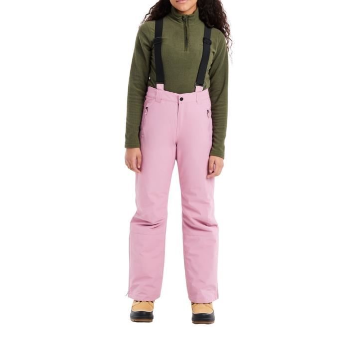 Pantalon de ski fille Protest Sunny cameo pink 10 ans