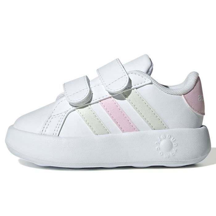 Adidas Baskets - Adidas - Grand Court 2.0 Cf I - Scratch - Enfant - Blanc