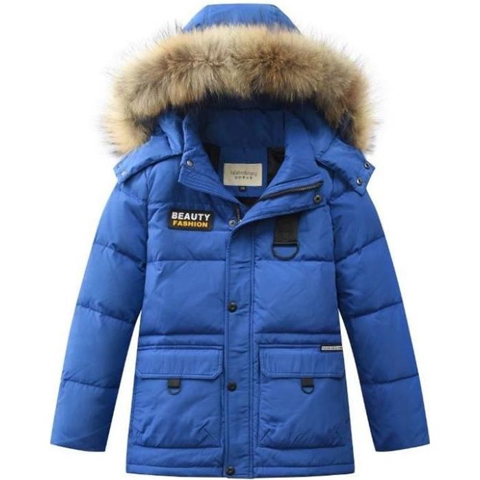 Parka fourrure garcon best sale
