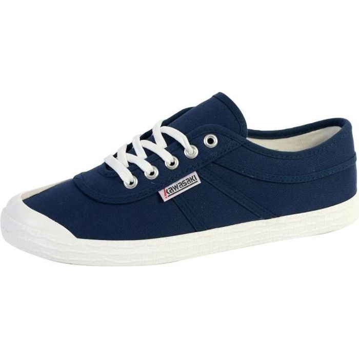 Basket Kawasaki Homme Version basse Navy Fermeture lacet