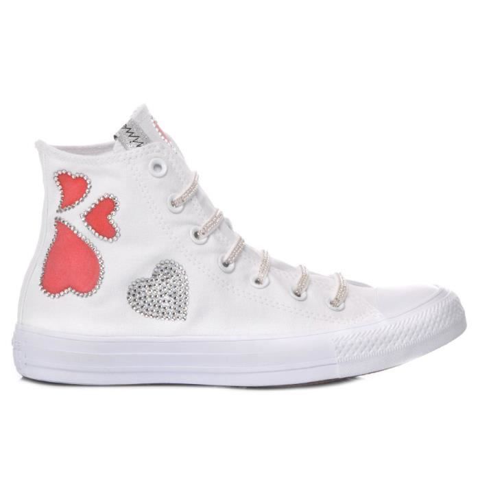 basket femme converse blanc montante basket femme converse blanc montante