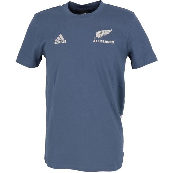Tee shirt manches courtes All black tee rugby Adidas Cdiscount Sport