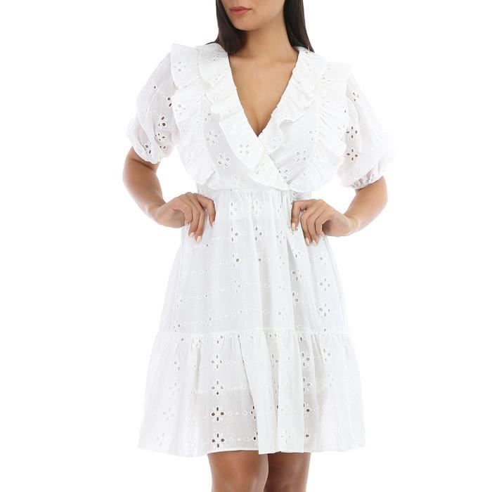cdiscount robe blanche