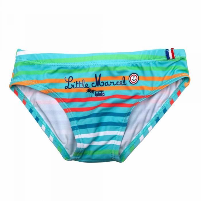 Slip de bain Enfant LITTLE MARCEL Bleu Cdiscount Pret a Porter