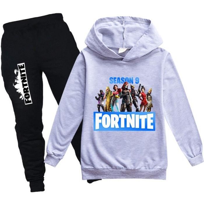 FORTNITE Gar on Unisexe 3D Pull Enfants Sweat Surv tements
