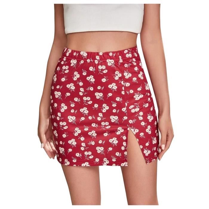 jupe femme taille elastique