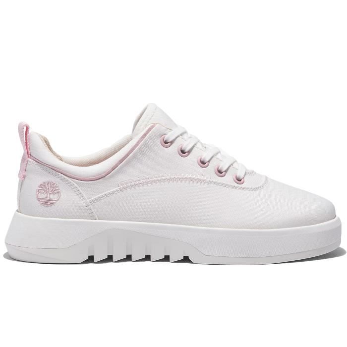 basket timberland blanche