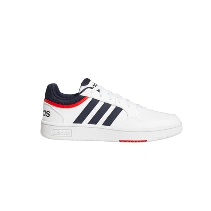 Adidas CHAUSSURES HOOPS 3.0 - FTWWHT LEGINK VIVRED