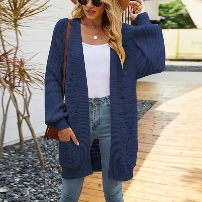 Veste sale cardigan femme