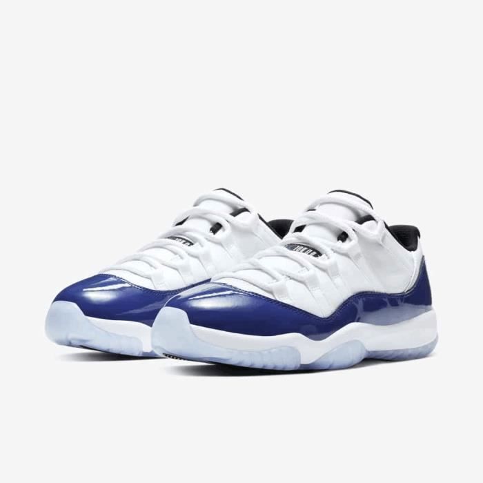 Jordan 11 blanche et bleu outlet