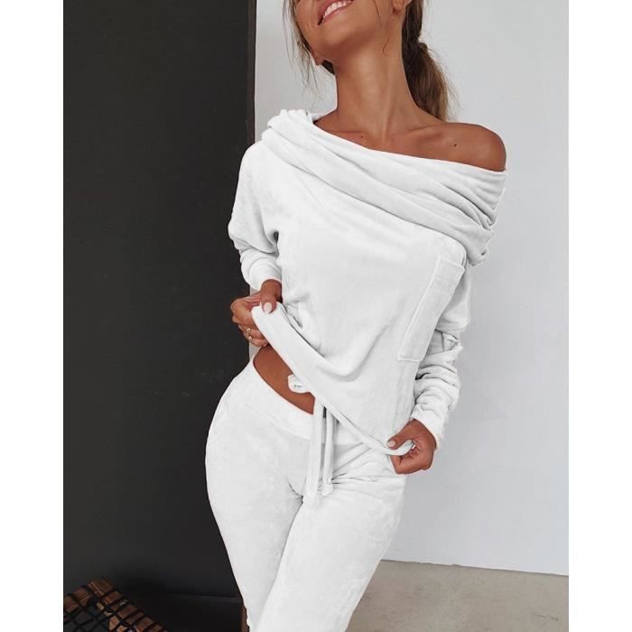 Sweat epaule online dénudée