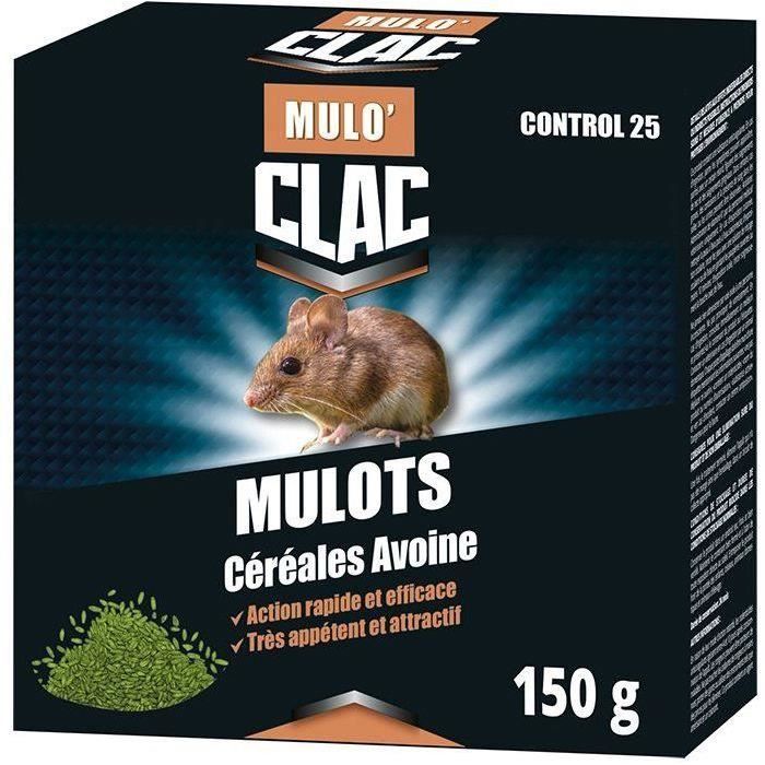 Subito - Anti Mulots Campagnols Rats Souris Puissant - Avoine