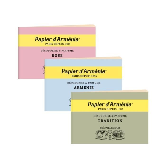 Pack Senteur Le Papier d'Arménie - Testez les 3 !