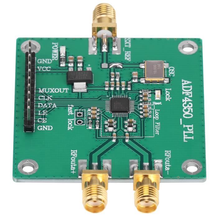 Module Synthétiseur RF ADF4351 - 35MHz à 4.4GHz - Contrôle SPI - Pour Projets Radiofréquence