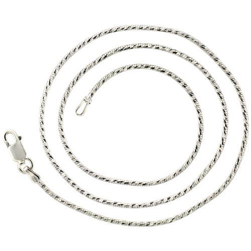 Chaîne argent maille serpent - France