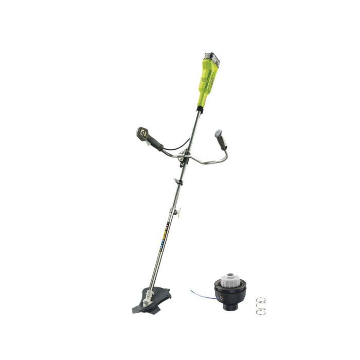 Pack RYOBI débroussailleuse 18V One+ LithiumPlus RBC18X20B4F tête complète simple fil diamètre 1 6mm RAC114