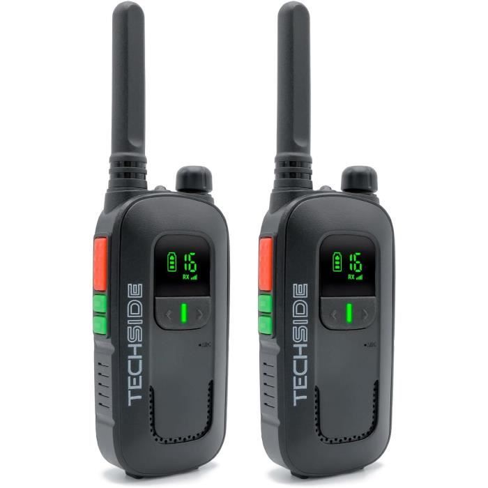 Walkie-Talkie JUCJET EP31 - Radio PMR446 Ricaricabile, Impermeabile IP54, Portata 3 Km - Foto 7