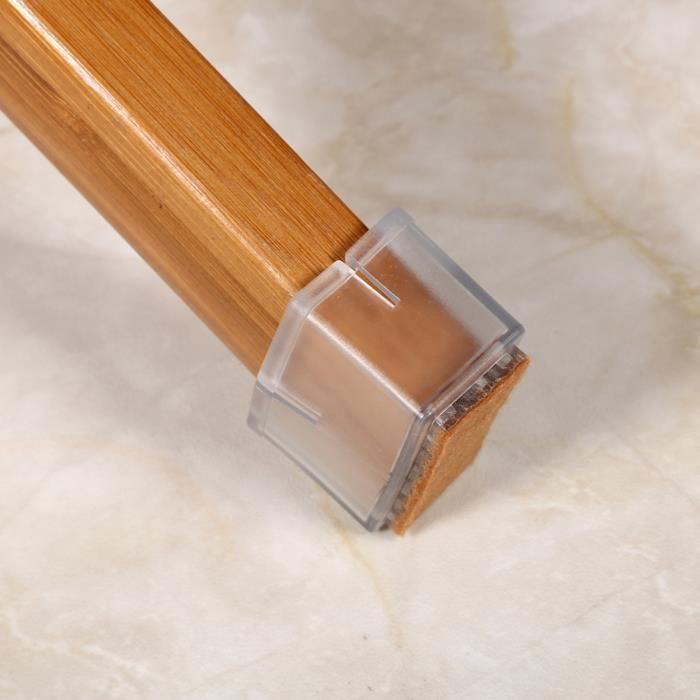 PIED DE MEUBLE,06--Pieds De Meubles En Caoutchouc Blanc, 10 Pièces