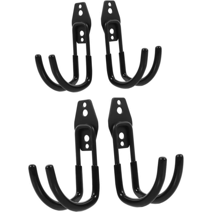 Support Télécommande Porte De Garage - 2 Clips Pour Pare-soleil Voiture, Réglable, Noir ABS
