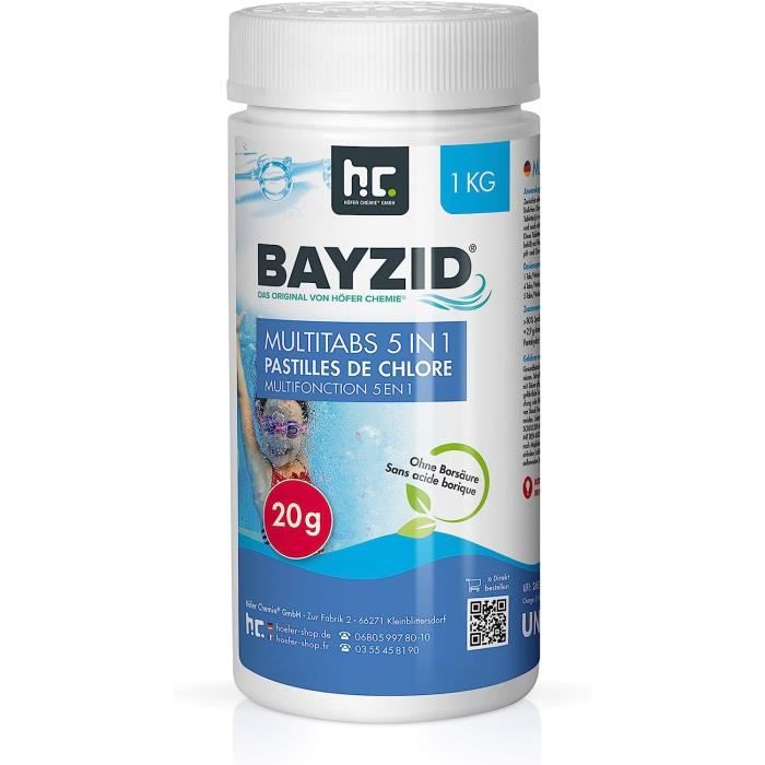 Baycinex - Nettoyant En Granulés Pour Filtre De Piscine (1 Kg) - élimine Le Calcaire, Améliore La Filtration - 9