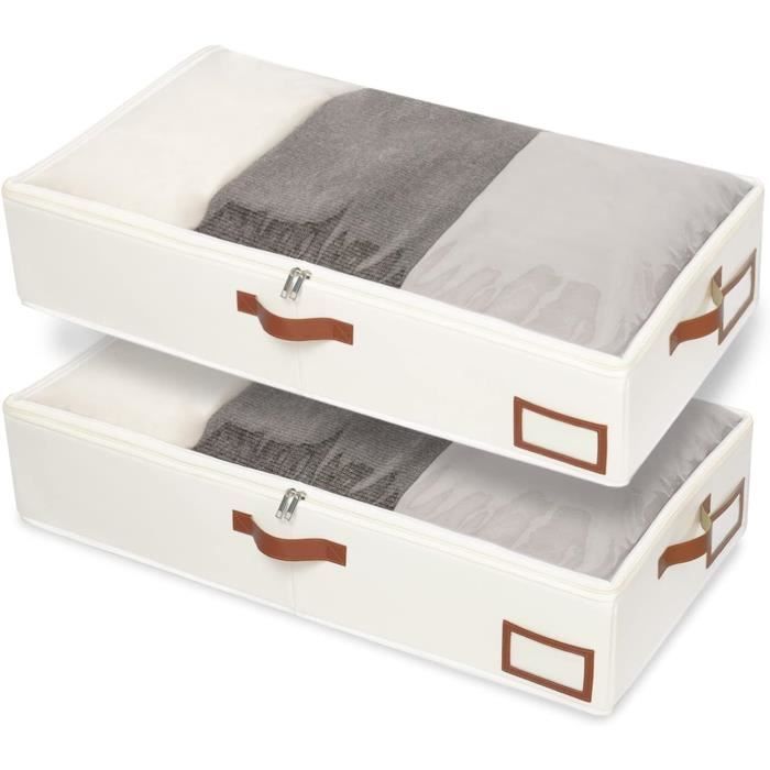 Lot De 5 Sacs à Vêtements Avec Fermeture éclair - 140x60 Cm - Transparents, Rangement Voyage - Matériau EVA