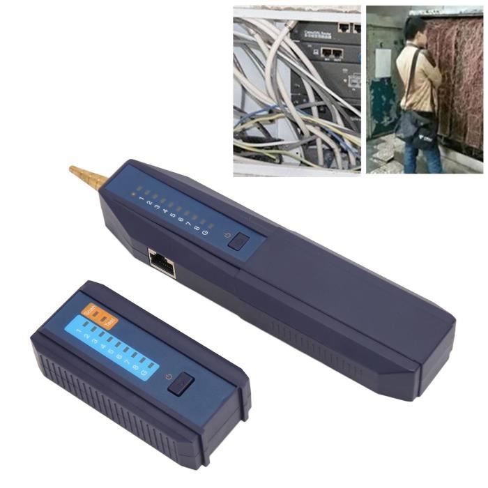 Testeur De Câble Réseau Multifonction - PoE, Longueur, Traçage, Tout-en-un !