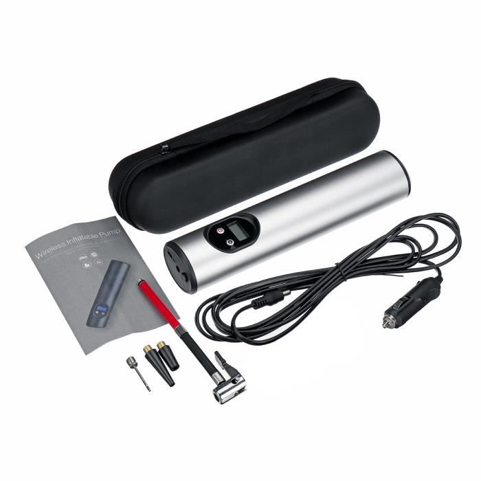 Compresseur D Air Voiture Gonfleur Electrique Sans Fil Batterie