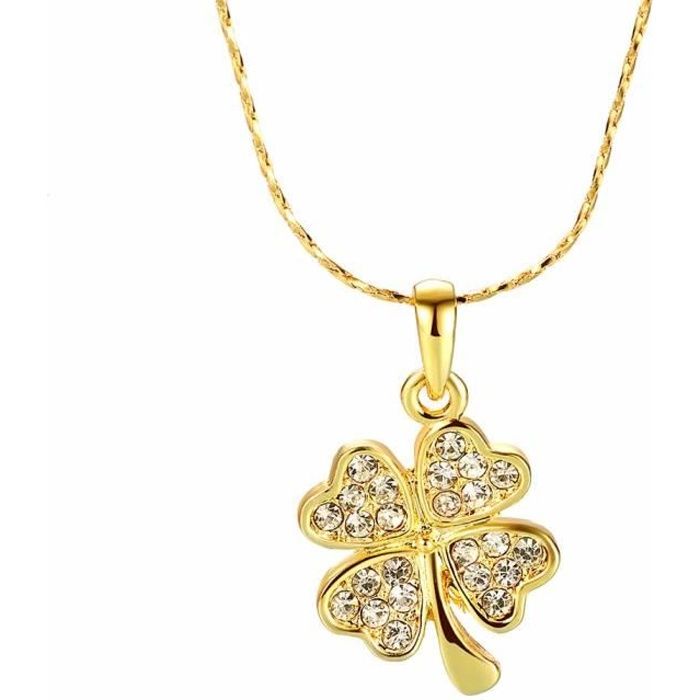 Pendentif En Or 18 Carats Avec Oxyde Et Diamant - Occasion - Bijou Vintage