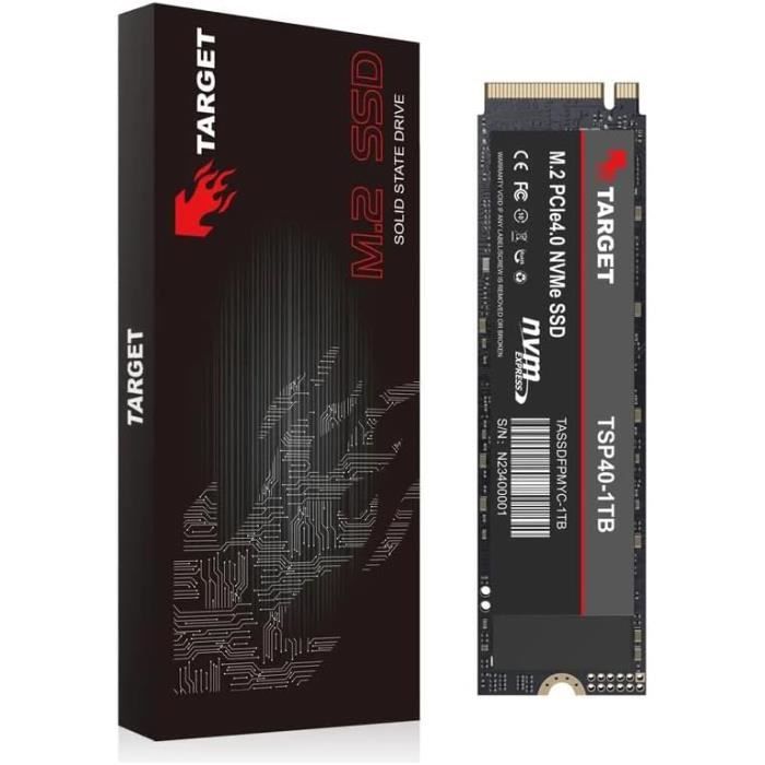 Ssd M.2 2280 Nvme Pcie 4.0 Gen 4X4 7100 Mo-S 1To[P498] - Cdiscount