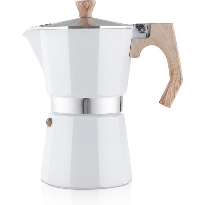 SHANGSKY Cafetière électrique 6 Tasses, Cafetière à Expresso Cafétérias