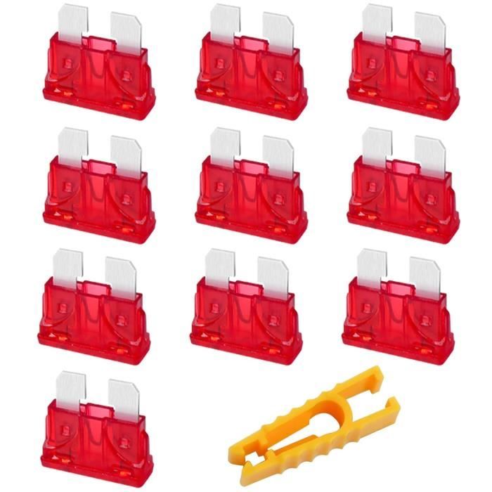 LIROPAU Fusibles De Voiture, Kit Assorti De 18 Fusibles De Voiture, Kit