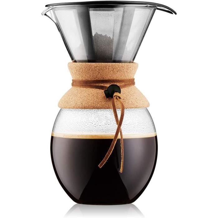 11593109 Pour Over Cafetière, Filtre Permanent Maille Inox, 12 — free download
