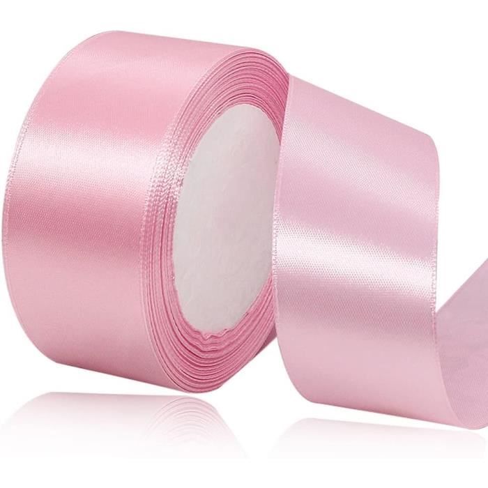 40 mm breed dik wit lint voor geschenkverpakking, 22 m 1,5 inch grote stoffen satijnen lint witte strik voor geschenkverpakking, linten voor