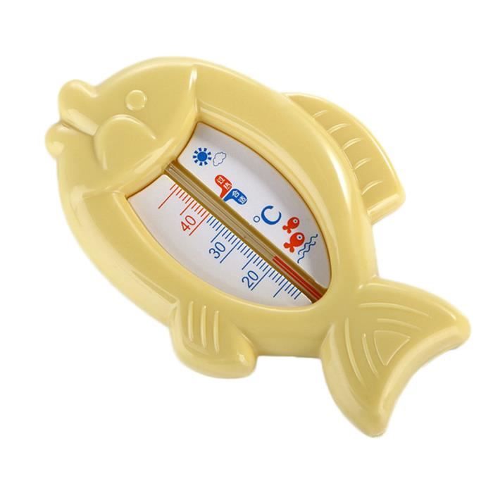 Bébé nourrisson Température Baignoire eau Testeur Jouet poisson mignon en  forme de thermomètre - JAUNE - Cdiscount Puériculture & Eveil bébé