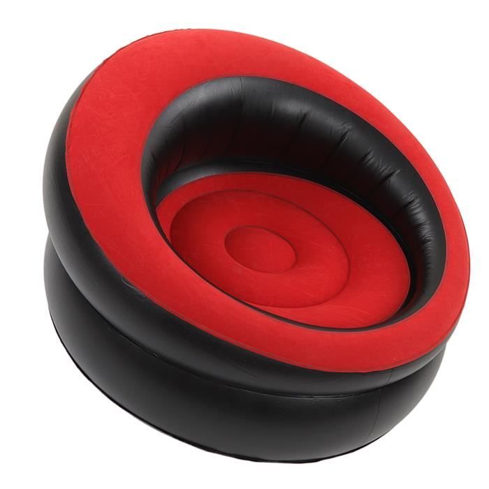 kai-canapé gonflable sofa gonflable, pvc gonflable d'inflation rapide largement utilisé favorable à meuble sofa couleur rouge