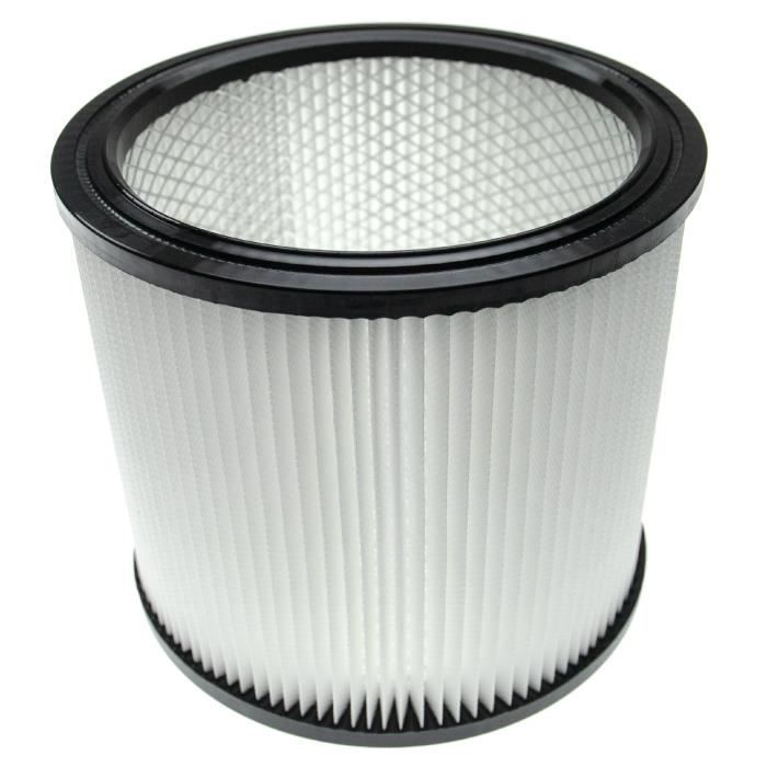 vhbw Cartouche filtrante compatible avec Nilfisk Buddy II 18, II 18 Inox aspirateur - filtre pour particules fines