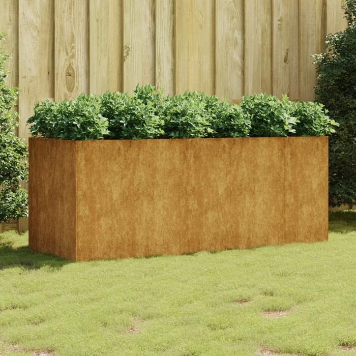 vidaXL Lit surélevé de jardin Acier corten - vue 2