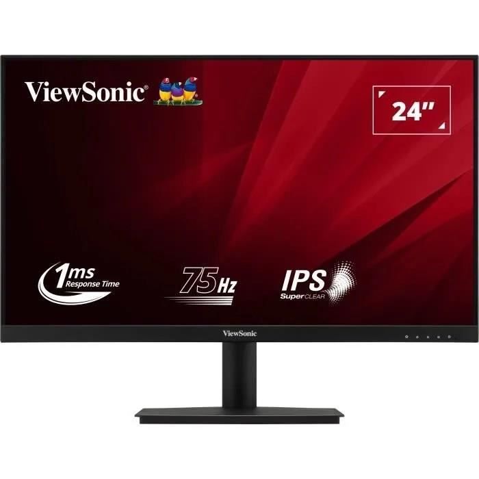 Ecran PC – VIEWSONIC – 24 – FHD – Dalle IPS – 1 ms – 75 Hz – VA240-H-2