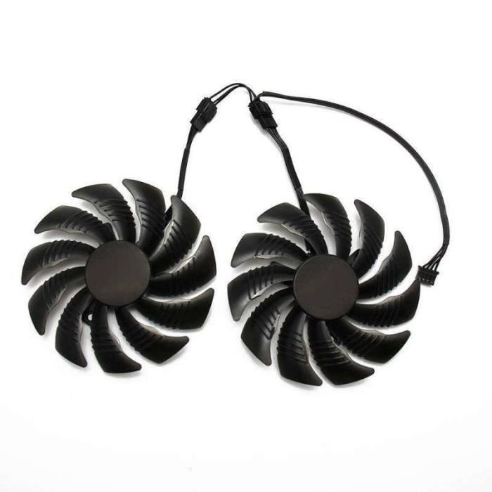 Ventilateur De Refroidissement IHaospace T129215SU PLD09210S12HH Pour ASUS Dual GTX 1060 1070