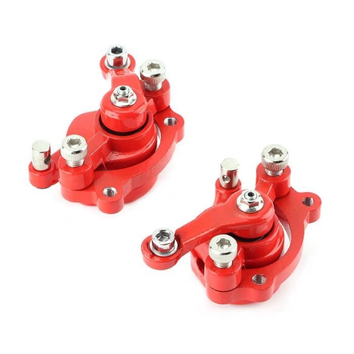 Frein Hydraulique Trottinette Electrique Freins Disque Hydrauliques Clarks M2 - Kit Complet Avant/Arrière - Rotors 160mm - Étriers 2 Pistons - Pour VTT & Vélo Hybride Freins Disque Vélo
