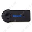 TD® Adaptateur audio stéréo mains-libres Bluetooth jack 3.5mm - Accessoire auto kit bluetooth Micro-1