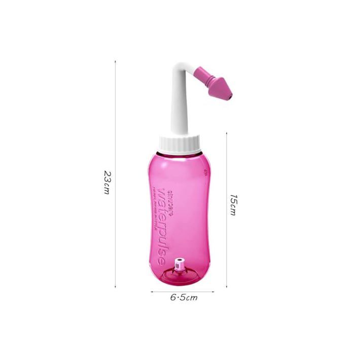 Pot Neti En Céramique Rose 400 Ml - Pour Lavage Nasal Et Hydratation Des Sinus - Sans Plomb, Lavable Au Lave-vaisselle