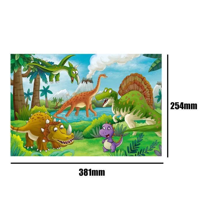 Enfants Dinosaure Puzzle 100 Pièces Éducatifs Cartoon Puzzle Jeu